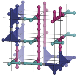 The &lsquo;procrystal&rsquo; formed by the arrangement of &lsquo;T&rsquo; shapes on a primitive cubic lattice